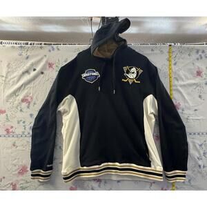 Mitchell & Ness Anaheim Ducks NHL Western Conference Fleece Hoodie‎ Xl